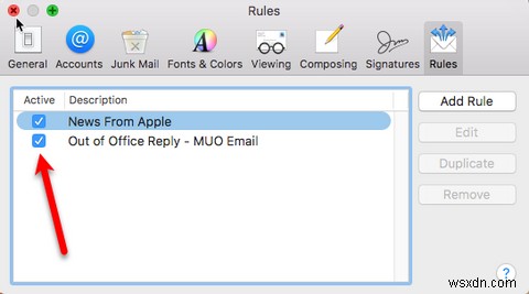 How to Set Up an Out-of-Office Email Reply on Your Mac