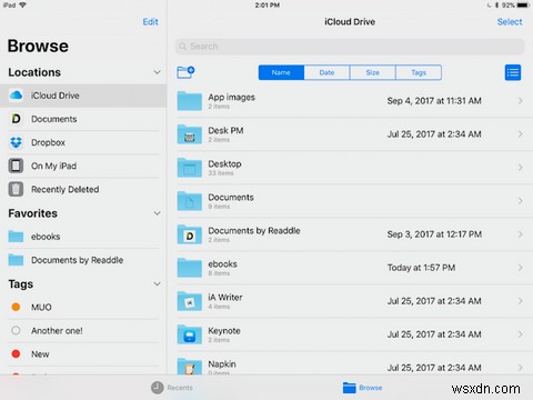 How to Use iOS 11s New Files App on iPhone and iPad