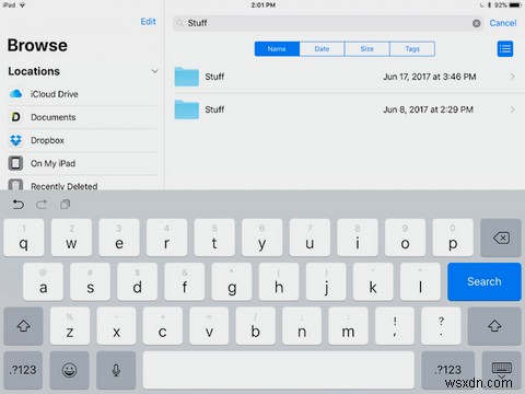 How to Use iOS 11s New Files App on iPhone and iPad
