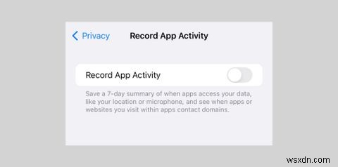 How to Record App Activity to See What iPhone Apps Are Spying on You