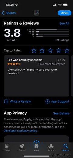 You Can Now Rate Apples Own Apps on the App Store: Heres How