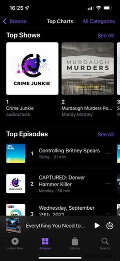 A Guide to Apples Podcasts App on iPhone