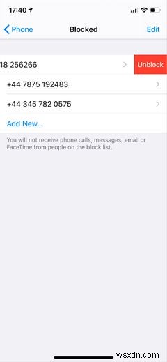 How to Unblock a Number on an iPhone