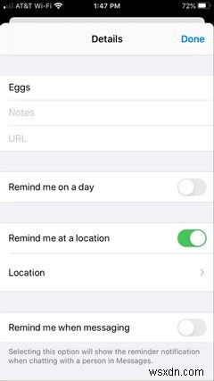 How to Set Up Location Alerts in iPhone Reminders
