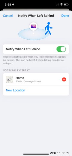 How to Set Up Notify When Left Behind on Your iPhone or iPad