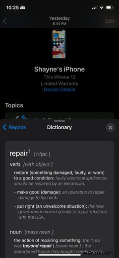 Did You Know Your iPhone Has a Built-in Dictionary? Here’s How to Use It