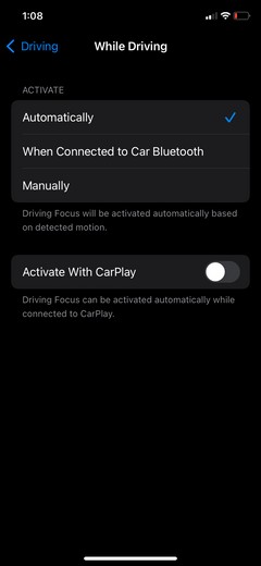 How to Use iOS’s Focus Mode to Automatically Reply to Texts While Driving