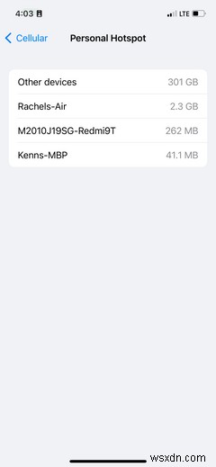 How to See Who’s Using Your Personal Hotspot on an iPhone or iPad