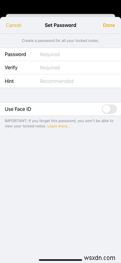 How to Lock Private Notes in the Apple Notes App