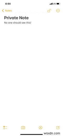 How to Lock Private Notes in the Apple Notes App