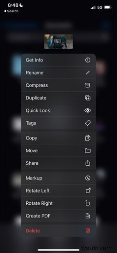 How to Find and Copy File Paths in the Files App