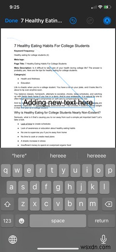 Want to Edit a PDF on Your iPhone? Here’s How You Can Do It Using the Files App