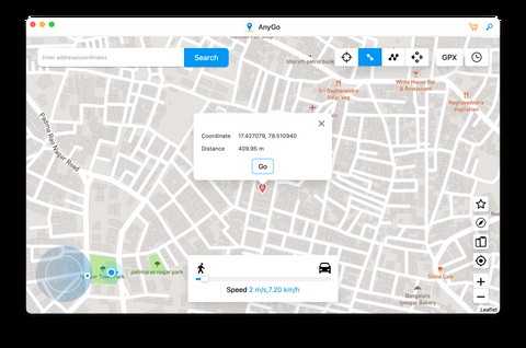How to Fake a GPS Location on Your iPhone Using iToolab AnyGo