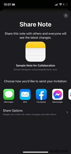 How to Collaborate With Other People Using Apple Notes