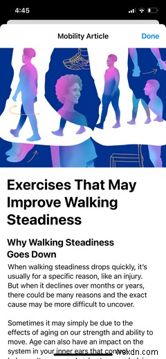 Did You Know Your iPhone Can Detect If You Are at Risk of Falling? Here’s How