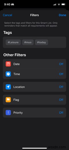 Level Up With Your Productivity With Custom Smart Lists in the iPhone Reminders App