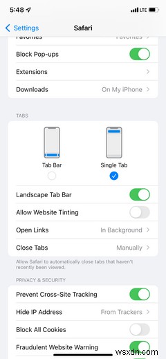 What Is Website Tinting in Safari and How Do You Turn It Off?