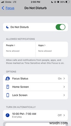 Set Up These 6 Focus Modes to Make the Most of iOS 15