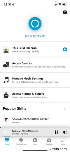 How to Use the Ask Alexa Widget on Your iPhone