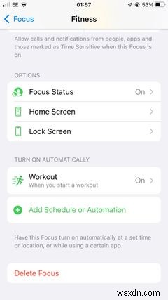How to Schedule and Automate Different Focus Modes in iOS 15