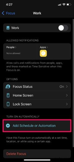 How to Set Up and Use Focus Modes in iOS 15