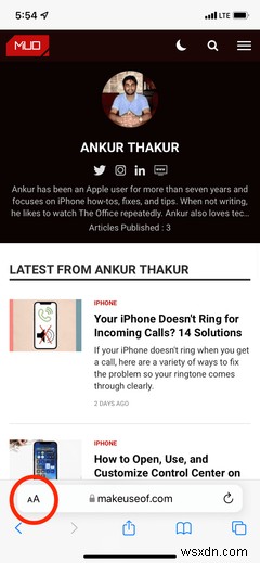 How to Move the iPhone Safari Search Bar Back to the Top in iOS 15