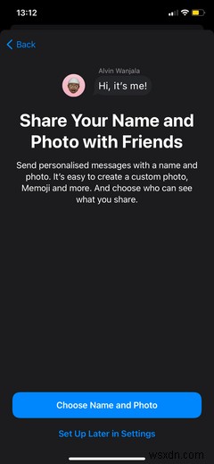 How to Create or Edit Your iMessage Profile