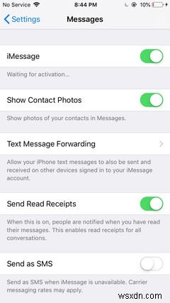 How to Activate iMessage