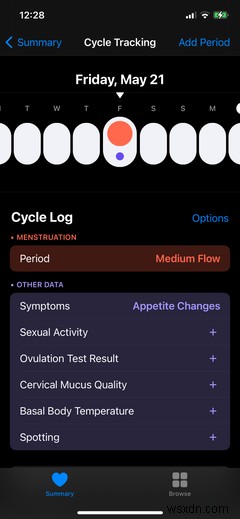 How to Track Your Menstrual Cycle With Your iPhones Health App