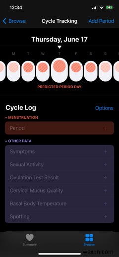 How to Track Your Menstrual Cycle With Your iPhones Health App