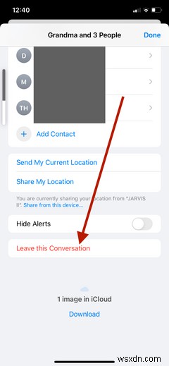 How to Leave a Group Chat on iPhone