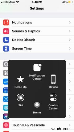 How to Use a Virtual iPhone Home Button With AssistiveTouch