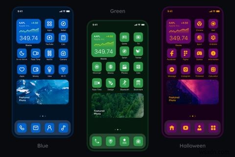 25 Awesome iPhone App Icon Packs to Customize Your Home Screen