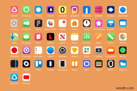 25 Awesome iPhone App Icon Packs to Customize Your Home Screen