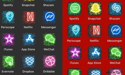 25 Awesome iPhone App Icon Packs to Customize Your Home Screen