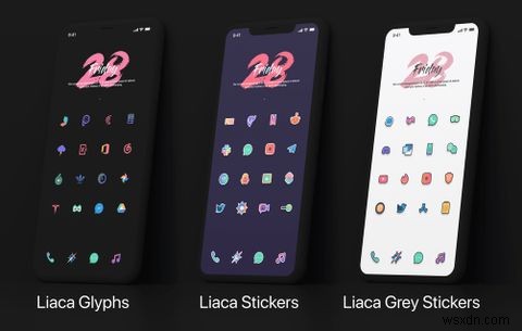 25 Awesome iPhone App Icon Packs to Customize Your Home Screen