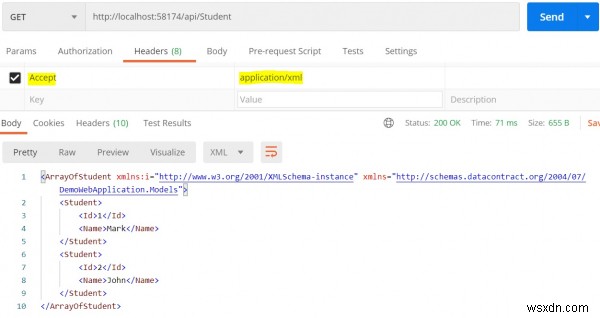 What is Content Negotiation in Asp.Net webAPI C#?
