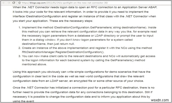 Upgraded to SAP.net connector 3.0 is not working in Visual Studio 2008 and 2010