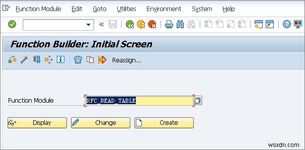 Existing RFC to load table data, and to get list of tables and list of BAPI&rsquo;s in SAP