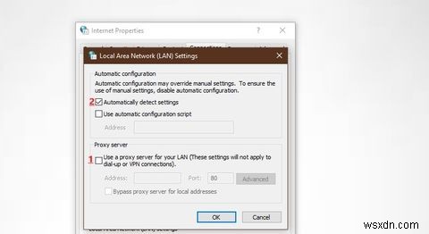 How to Fix “There Is Something Wrong With the Proxy Server” in Chrome on Windows