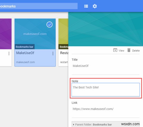 How to Add Notes to Bookmarks in Chrome and Firefox