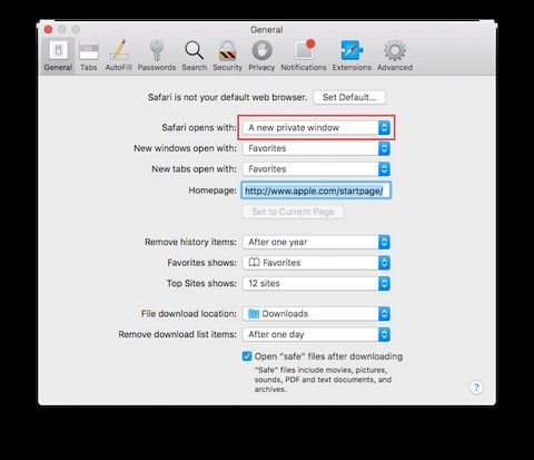 How to Start Your Browser in Private Mode by Default