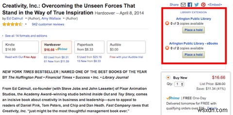 How to See If an Amazon Book Is Available at Your Local Library