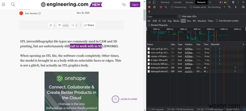 How to Find a Webpages Font Using the Inspect Element Tool and Browser Extensions