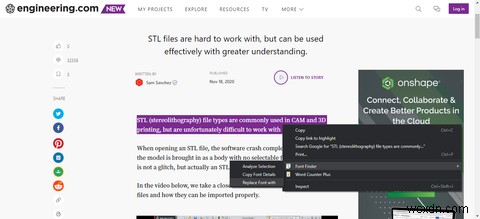 How to Find a Webpages Font Using the Inspect Element Tool and Browser Extensions