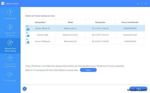 iMyFone D-Back Helps You Recover iPhone Messages, Photos, WhatsApp Data, and More