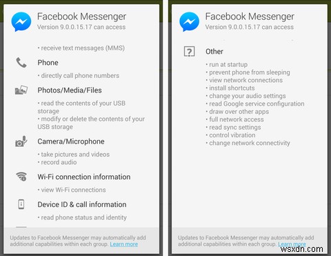 How Bad Are Those Facebook Messenger Permissions Anyway?