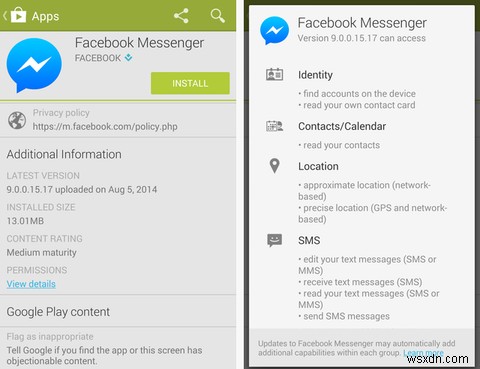 How Bad Are Those Facebook Messenger Permissions Anyway?