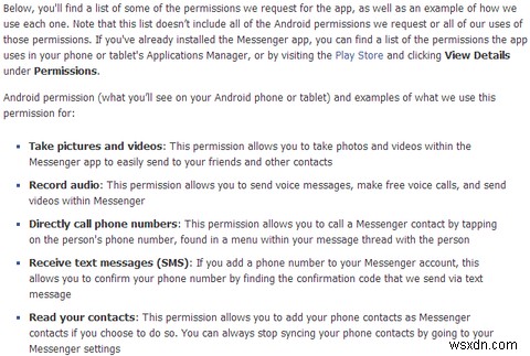 How Bad Are Those Facebook Messenger Permissions Anyway?