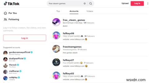 New TikTok Scam Offers Free Steam Games: What to Watch Out For